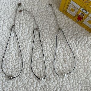 Three choker types necklace .In  a perfect condition .